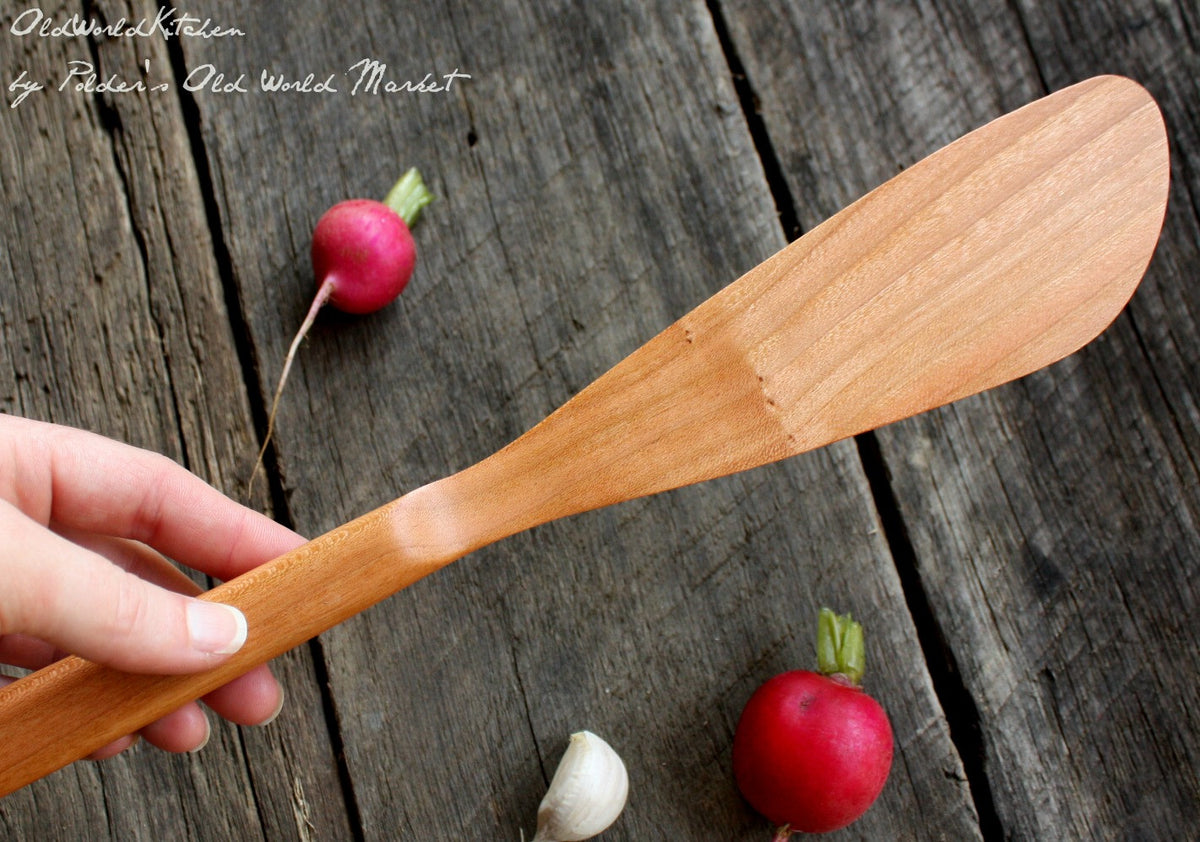 Classic Spurtle  Left or Right Handed – Old World Kitchen