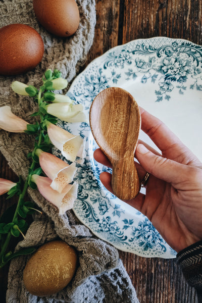 READY TO SHIP AUCTION | Perfect Coffee Canister Scoop, Dogwood