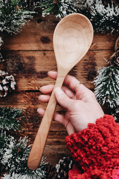 READY TO SHIP AUCTION | Minimalist Cooking & Serving Spoon, Maple