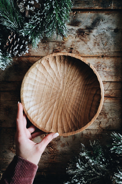 READY TO SHIP AUCTION | Hand Carved Bowl, Buternut