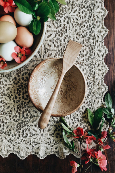 READY TO SHIP AUCTION | Simple Spreader, Roasted Fancy Maple
