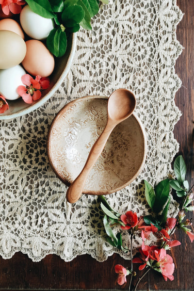 READY TO SHIP AUCTION | Old World Coffee Spoon, Cherry