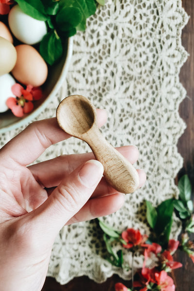 READY TO SHIP AUCTION | Tiny Spice Spoon #5, Maple
