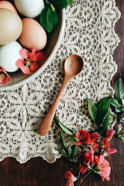 READY TO SHIP AUCTION | Mini Serving Spoon H, Cherry