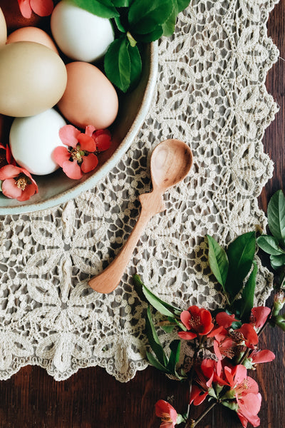 READY TO SHIP AUCTION | Mini Serving Spoon J, Cherry
