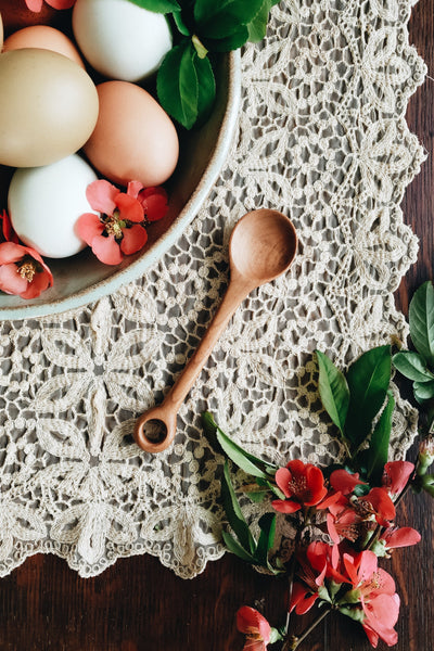 READY TO SHIP AUCTION | Mini Serving Spoon F, Cherry