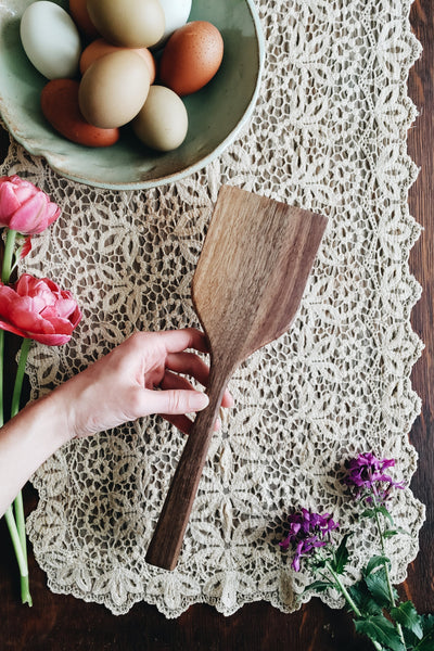READY TO SHIP AUCTION | Cooking & Baking Spatula, Walnut