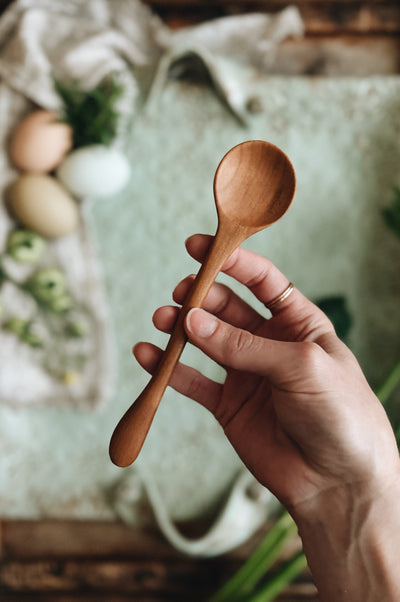 READY TO SHIP AUCTION | Mini Serving Spoon B, Cherry
