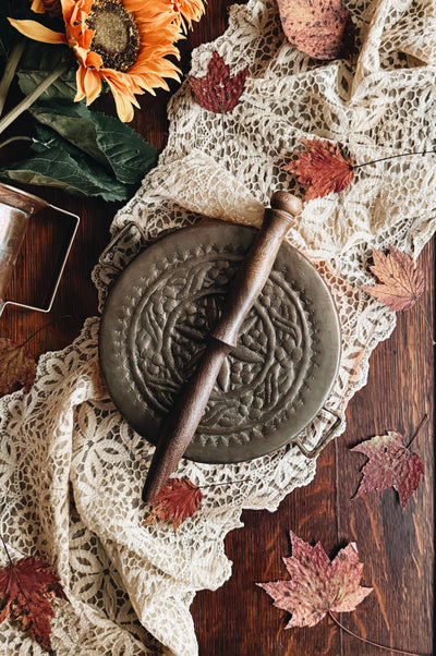 READY TO SHIP AUCTION | Turned Scottish Spurtle, Walnut