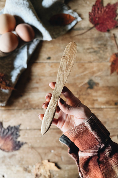 READY TO SHIP AUCTION | Basic Spreader, Fancy Hickory