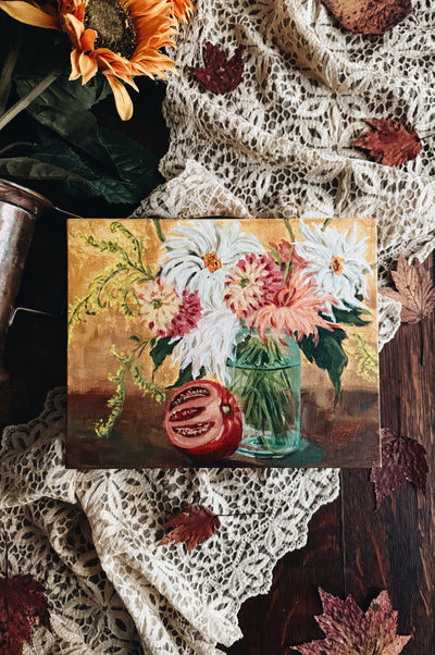 READY TO SHIP AUCTION | Summer's Best Original Acrylic on Canvas {8" x 10}