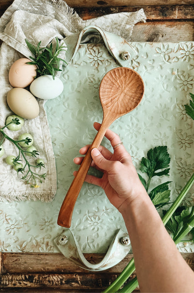READY TO SHIP AUCTION | Classic Serving Spoon, Cherry