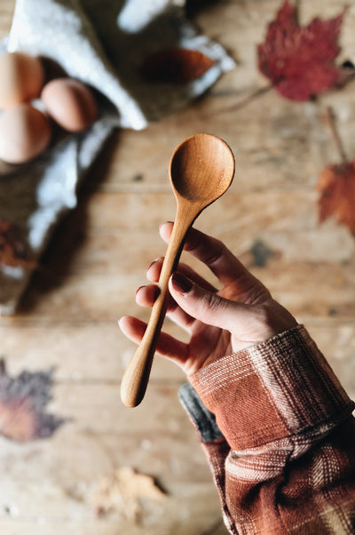READY TO SHIP AUCTION | Mini Serving Spoon B, Cherry