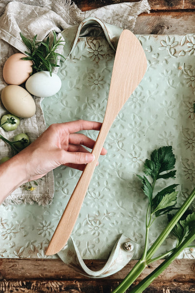 READY TO SHIP AUCTION | Paddle Spurtle, LEFT Handed, Beech