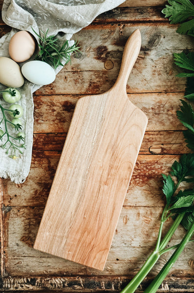 READY TO SHIP AUCTION | OOAK Cutting & Serving Board, Maple