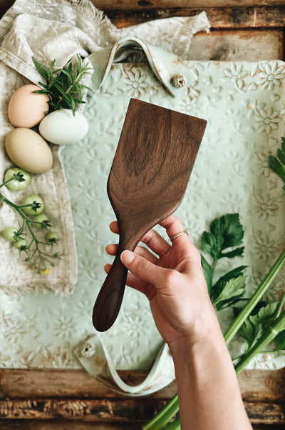 READY TO SHIP AUCTION | Basic Cookie Spatula, Walnut #1