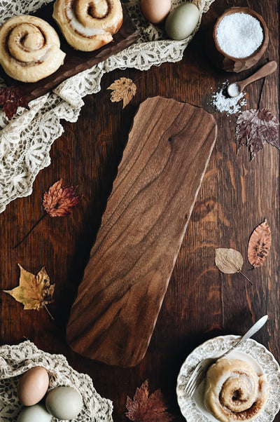 READY TO SHIP AUCTION | Sculpted Cutting & Serving Board, Walnut