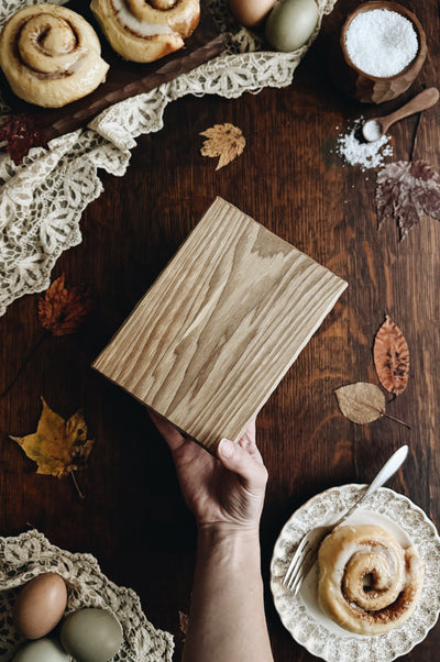 READY TO SHIP AUCTION | Mini Slicing Board, Fancy Hickory