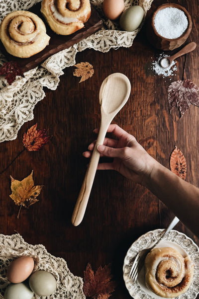 READY TO SHIP AUCTION | Little Starter Spoon, Fancy Maple