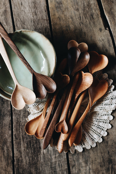 Classic Seven-Piece Wooden Kitchen Utensil Set — everdreamcraft