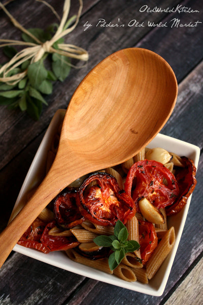 Large Cherry Wood Ladle Spoon