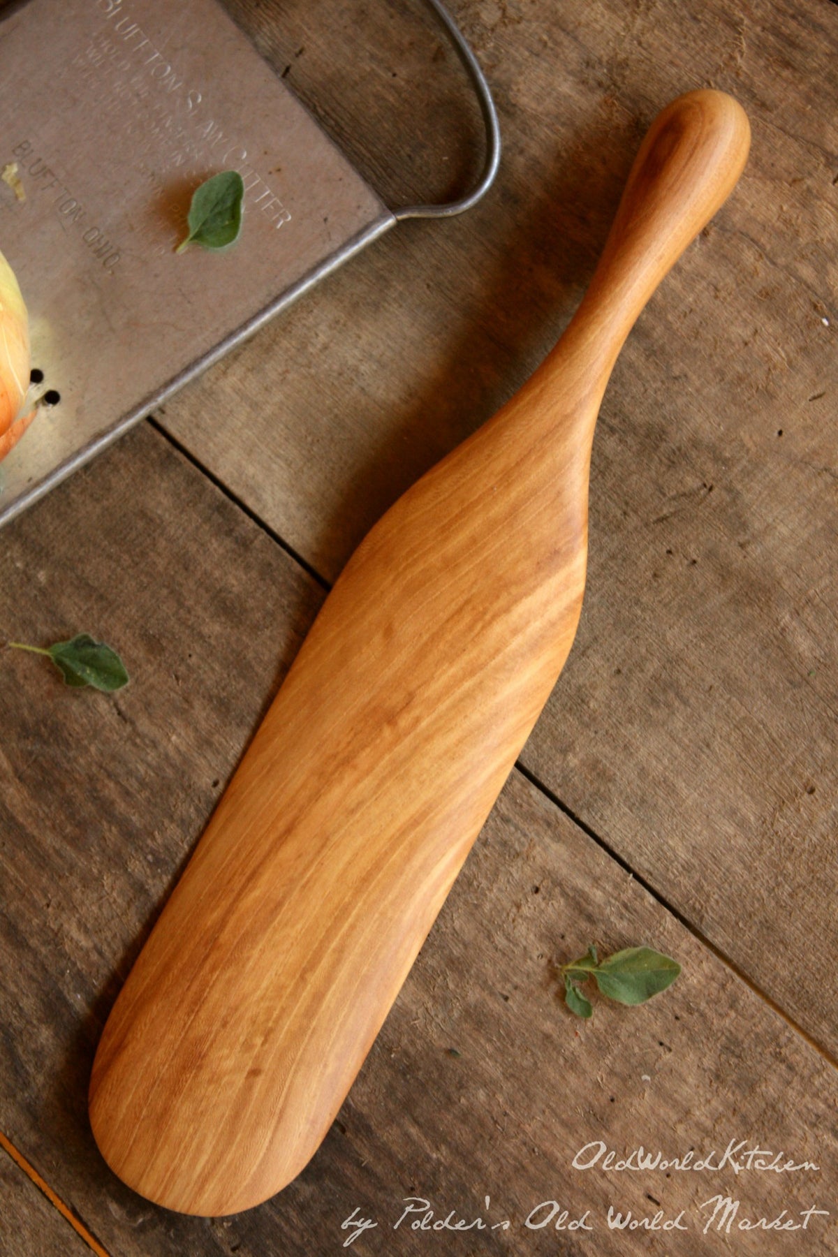 Large Wooden Spurtle | Perfect for Men – Old World Kitchen